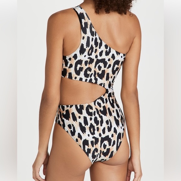 Beach Riot leopard Celine one piece XL. Worn once! - Picture 2 of 4